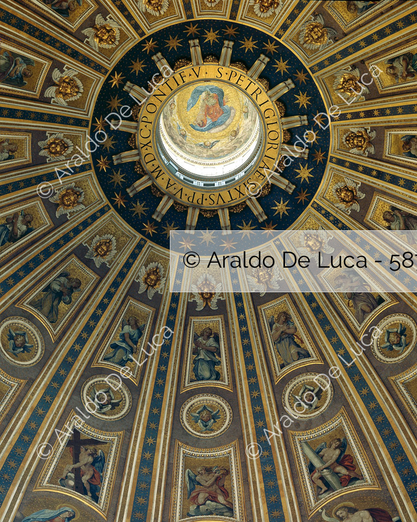 Cupola della Basilica di S. Pietro. Interno 5879