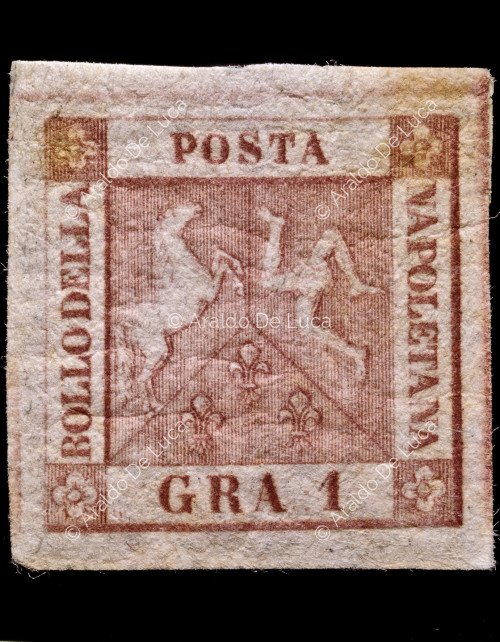 Postage stamp of the Kingdom of Naples
