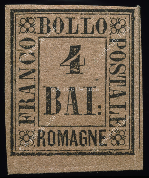 Stamp of the Provisional Government of Romagne