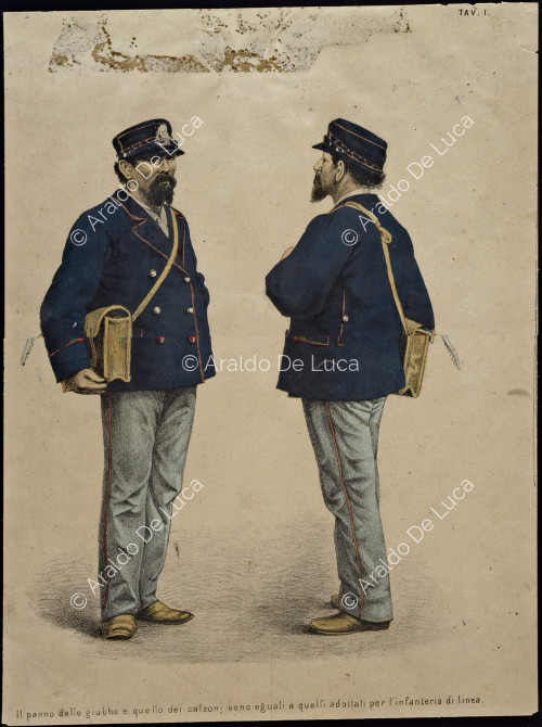 Models of postal uniforms