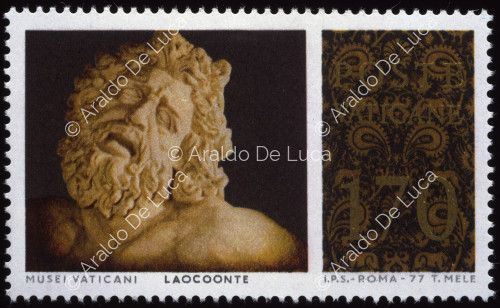 Stamp with 'Laocoon