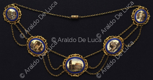 Necklace with pendants