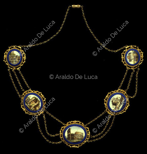 Necklace with pendants