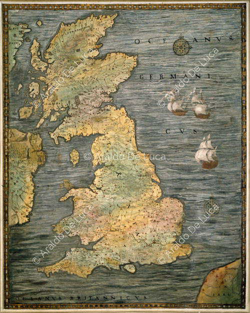Carte de la Grande-Bretagne