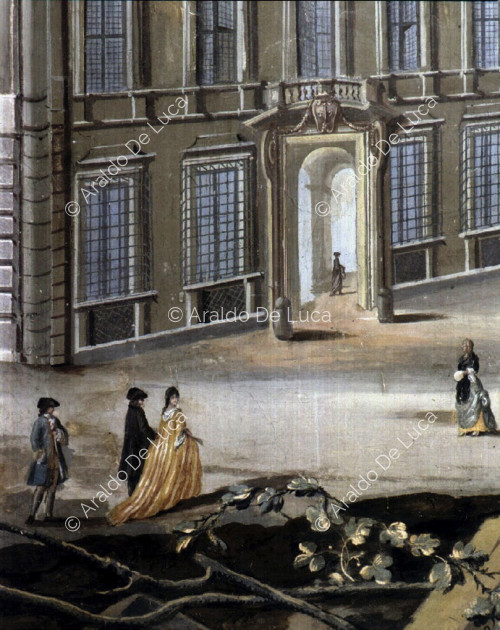 Palazzo De Carolis, detail