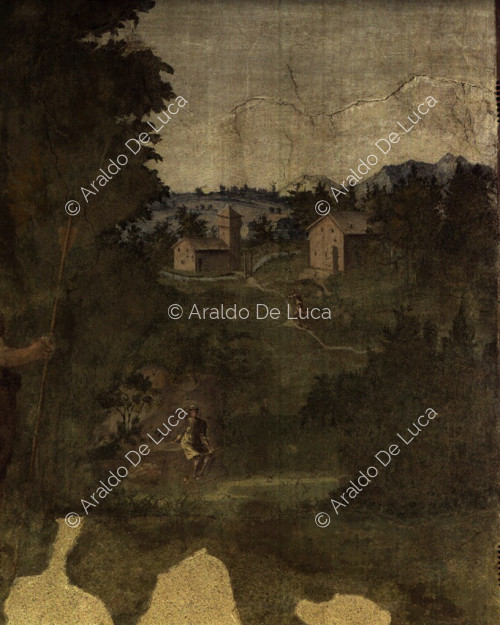 Landschaft mit Farnese Domains