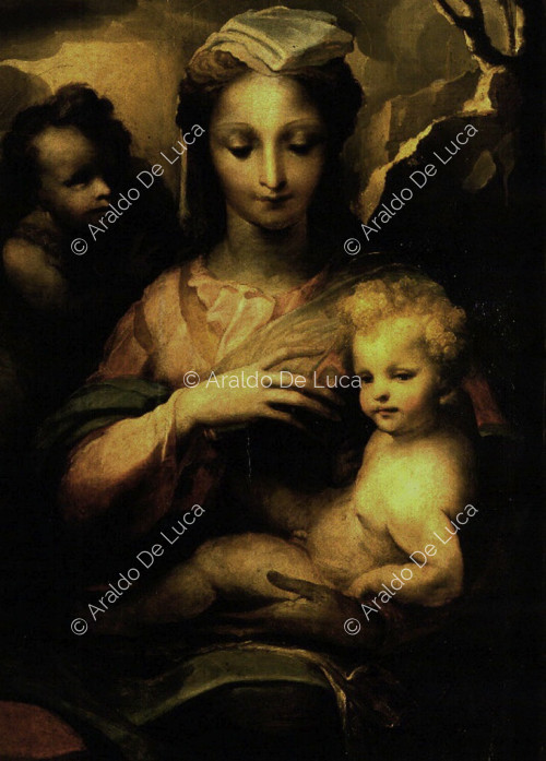 Madonna und Kind mit dem Heiligen Johannes