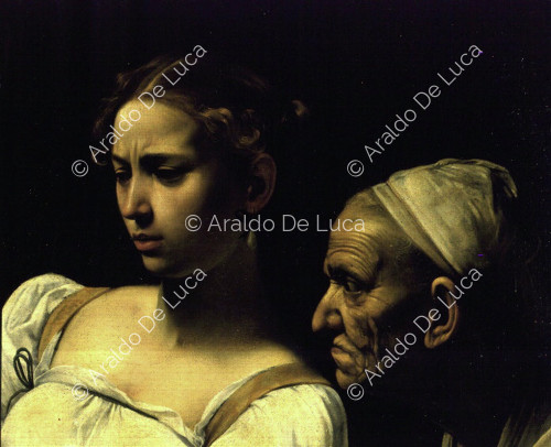 Judith und Holofernes, Detail