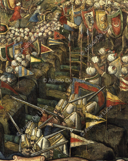 Siege of Malta, detail