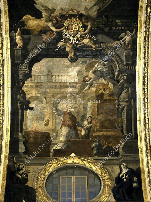 Scene della vita di San Giovanni Battista. San Zaccaria nel Tempio