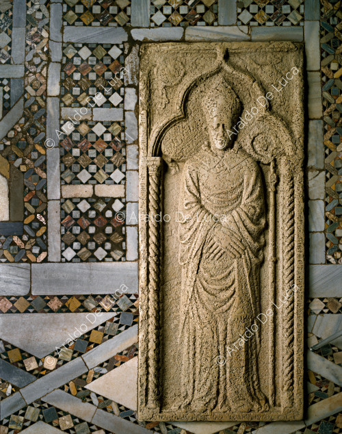 Lápida del primer obispo de Torcello