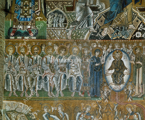 Last Judgement with Christ in the almond
