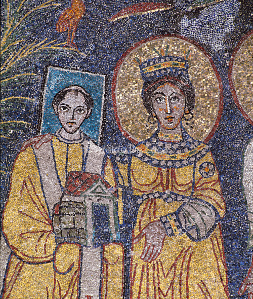 Paschal I and St Cecilia