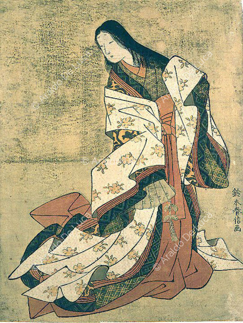 The poet Ono-No-Komachi