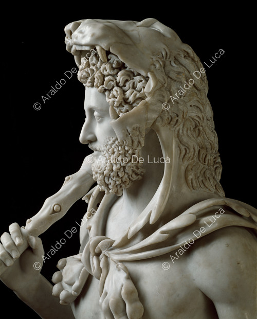 Bust of Commodus as Hercules