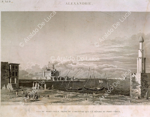 Veduta del porto nuovo di Alessandria