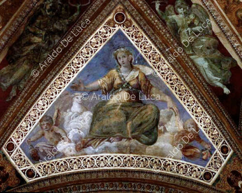 Fresco, Allegory of Charity