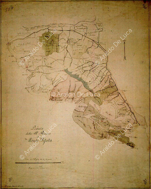Mapa de la Reserva Real del Monte Tifada