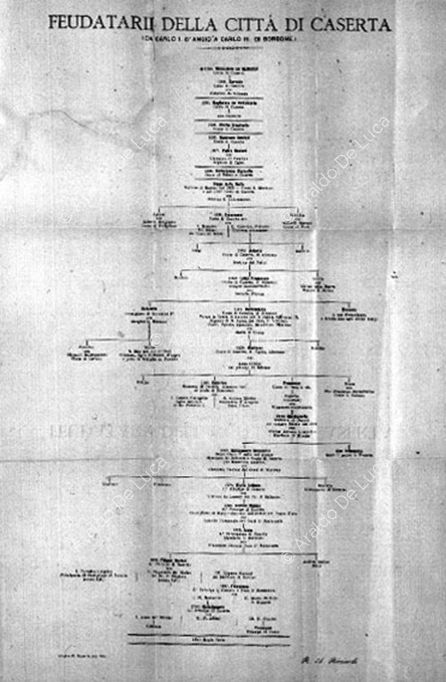 Genealogía de los condes de Caserta