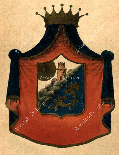 Escudo del Palacio Real de Caserta
