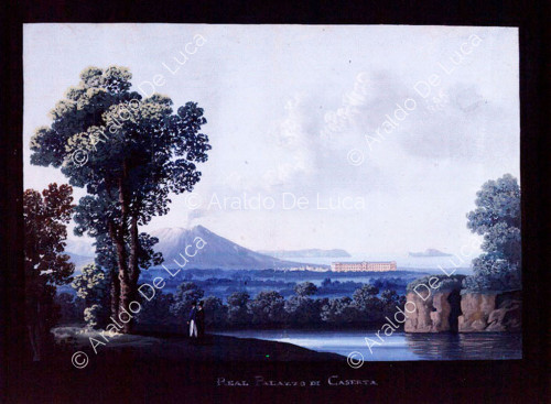 The Royal Palace of Caserta from the Capuchin Convent