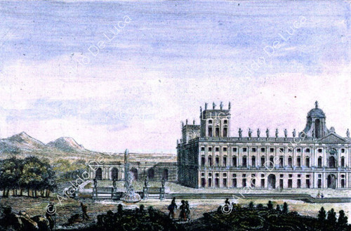 Blick auf den Königspalast