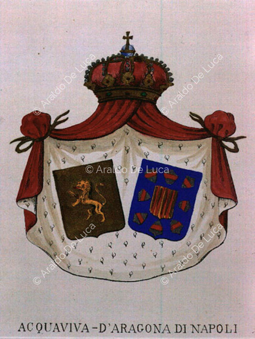 Escudo de la familia Acquaviva de Caserta