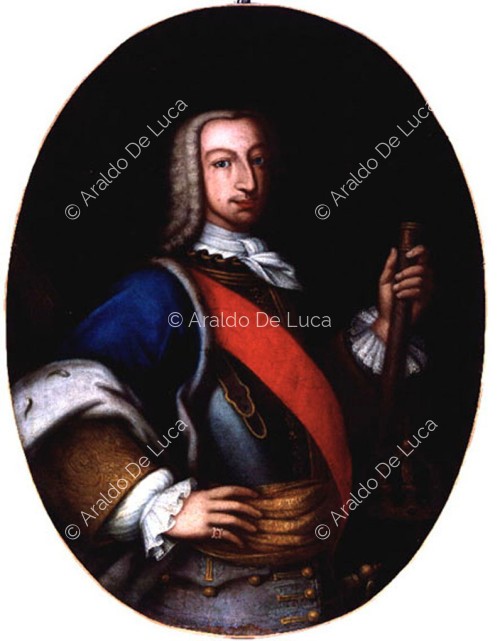 Ritratto Carlo di Borbone Re di Sicilia