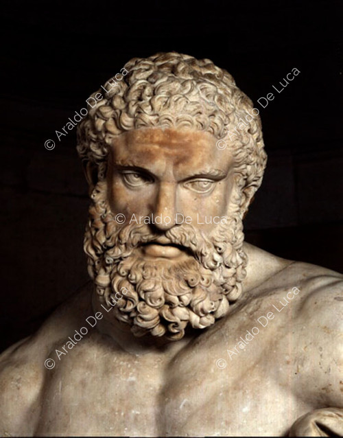 Colossal statue of Hercules Farnese
