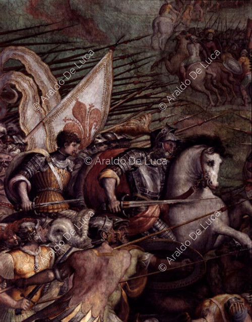 Schlacht der Farnese gegen die Pisaner