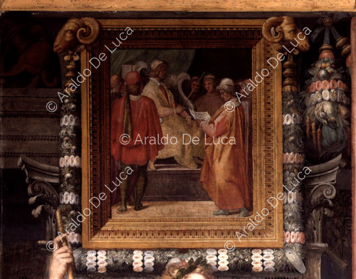 Guido Farnese seda la rivolta di Orvieto