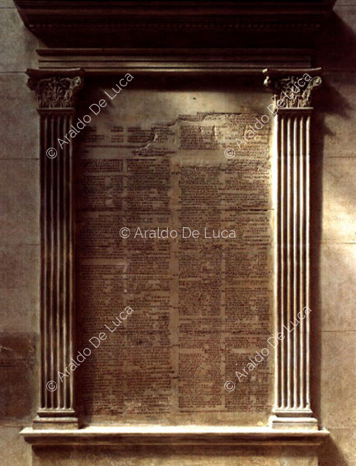 Arch of Augustus, the Consular Fasti