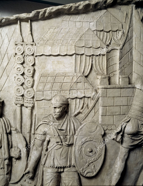 Particolare della colonna Traiana