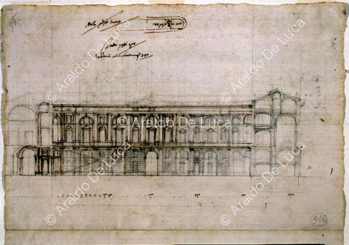 Premières études sur le Palais Royal