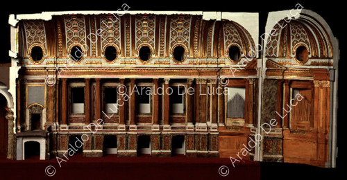 Cuerpo central del Palacio Real de Caserta