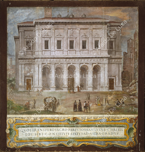Vue de Rome - Scala Santa