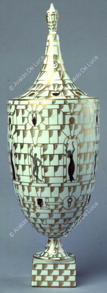 Bemalte Vase