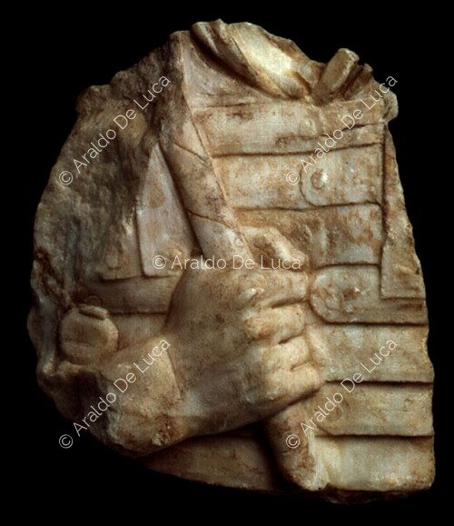 Fragment of relief with loricate torso