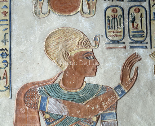 Ramesse III. Detail