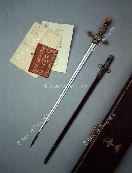 Épée de Ferdinand Pio di Borbone Duc de Noto