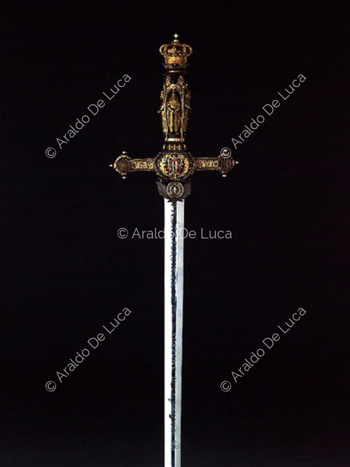 Sword of Ferdinand Pio di Borbone Duke of Noto