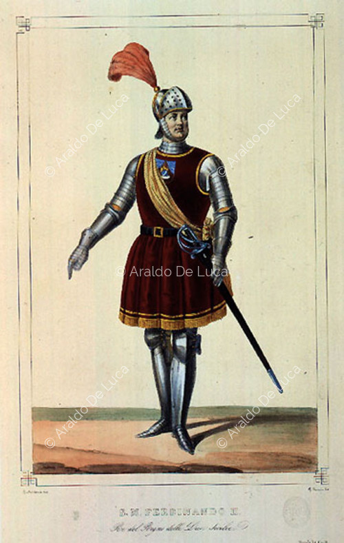 S.M. Ferdinand II. König der zwei Sizilien