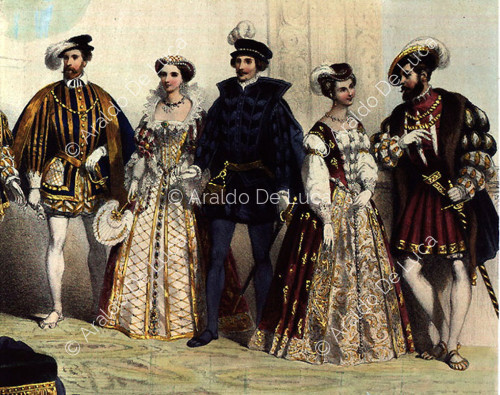 Carnaval au palais royal de Naples