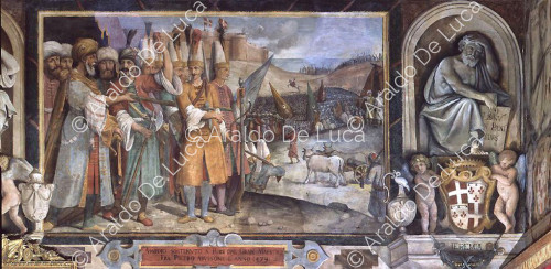 Storie dei Cavalieri dell'Ordine di Malta. Assedio sostenuto a Rodi dal Gran Maestro Pierre d'Aubusson nel 1479