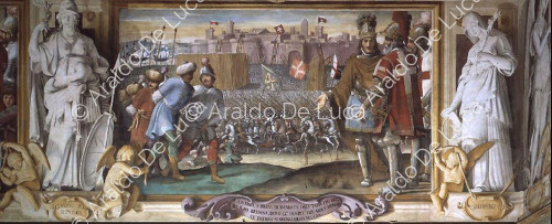 Stories of the Knights of the Order of Malta. Siege and taking of Damiata