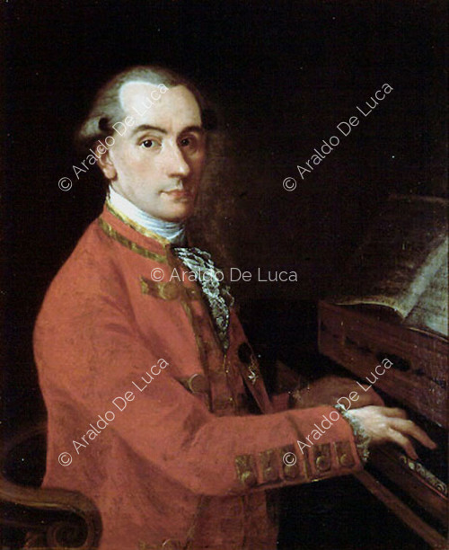 Portrait of a Knight of the Order of Malta at the spinet