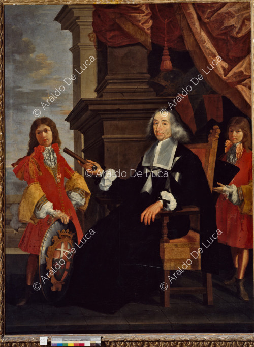 Porträt des Großmeisters Adrien de Wignacourt
