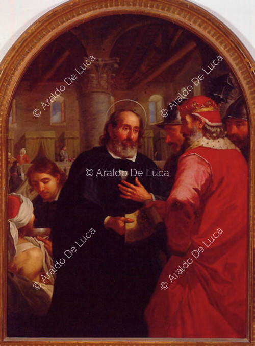 Retrato de un Santo Caballero de la Orden de Malta