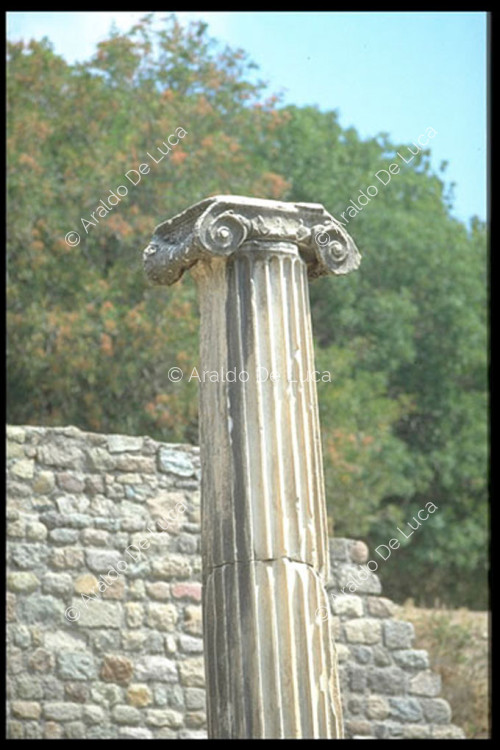 Templo. Pergamo, Turquia