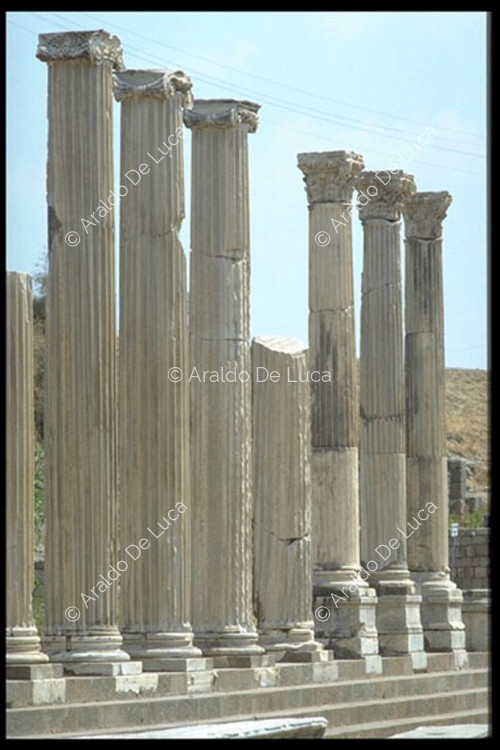 Templo. Pergamo, Turquia